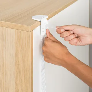 Reer Kippsicherung weiß, 2 Stück