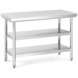Royal Catering Edelstahltisch 120 x 60 cm