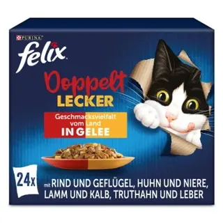 FELIX Doppelt Lecker Geschmacksvielfalt vom Land 24 x 85 g