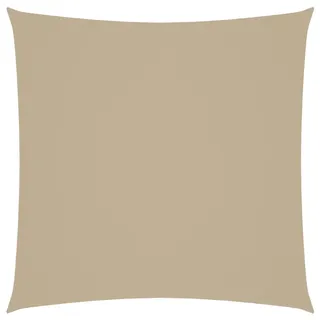vidaXL Sonnensegel Oxford-Gewebe Quadratisch 4x4 m Beige