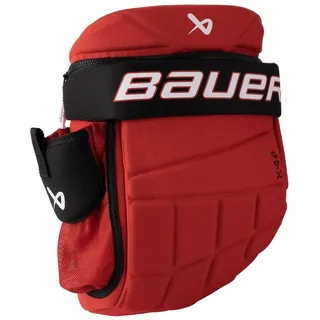 Bauer Handschuh- Rucksack Rot-Schwarz für -Eishockey und Inlinehockey