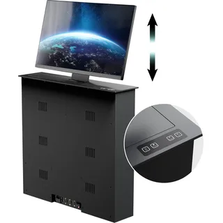 Elektrischer Monitorlift für Monitore bis zu 27" VESA bis 100x100 mit einem Gewicht bis zu 15 kg NWS-SC27