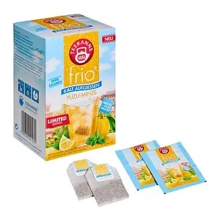 TEEKANNE frio Yuzu Minze Tee kalt 18 Portionen