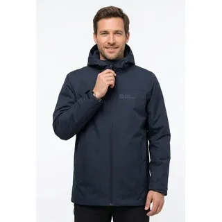 Jack Wolfskin Taubenberg 3in1 Jacke - Black - L