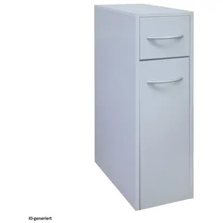 Hti-Living Thekla Mehrzweckschrank 40 x 100 x 30 cm Weiß