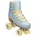 QUAD SKATE Sky Blue/Yellow 42
