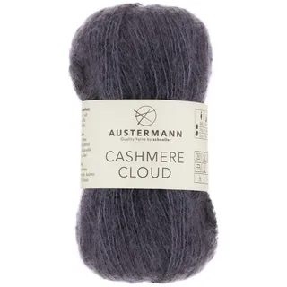 Austermann Garn Austermann Cashmere Cloud Häkelwolle, 180,00 m, Luxus pur schwarz