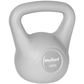 REBEL Kettlebell 12 kg grau