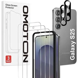 Panzerglas S25 Kameraschutz Fingerabdruck Samung Galaxy S25 6,2 Zoll