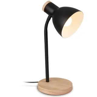 Briloner Nachttischlampe Schwarz