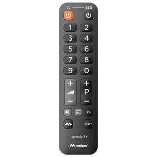 Meliconi Speedy 2+, TV, TV-Tuner, Beistellgerät, IR Wireless, Drucktasten, Schwarz - Schwarz