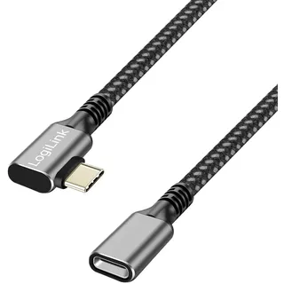 Logilink USB-C 2 m Schwarz/Grau