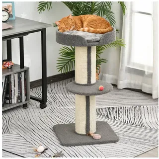 PawHut Kratzbaum 45 x 45 x 91 cm grau