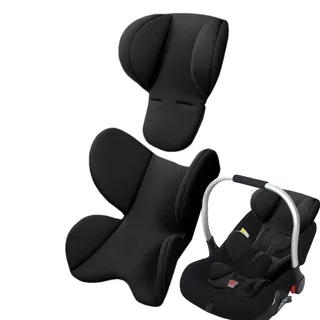 Kopfstütze Für Neugeborene Im Autositz, Babysitz-Einlage, Kopf- Und Körperstütze, Taillen- Und Kopfschutz, Festes Kissen, Für Autositze, Kinderwagen Und Babytragen