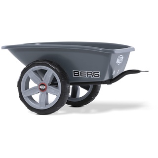 Berg Toys BERG Trailer M für Reppy Gokart Inklusiv Anhängerkupplung, Grau