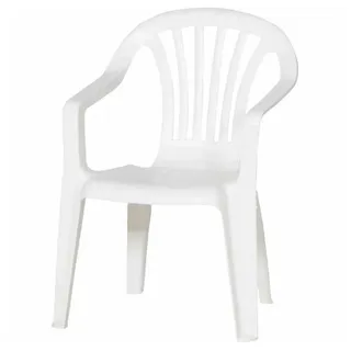 PROGARDEN Baby Altea Stapelsessel 38 x 38 x 52 cm weiß