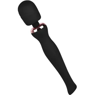 EIS Massagestab mit 20 Vibrations-Modi | Massage-Stick Stark & Leise | Elektronische Körpermassage für Frauen & Männer | Kleines Ganzkörper Massagegerät | Massagestift aus wasserdichtem Silikon
