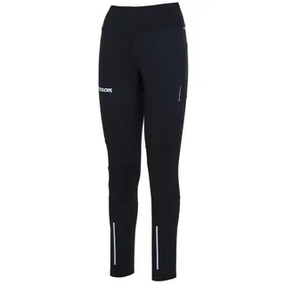 Airtracks Damen Winter Thermo Laufhose Lang Pro Line schwarz schwarz M
