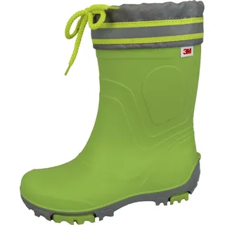 Bockstiegel Bente hellgrün/dk-grau Jungen Gummistiefel Größe:26/27 EU / 26 EU