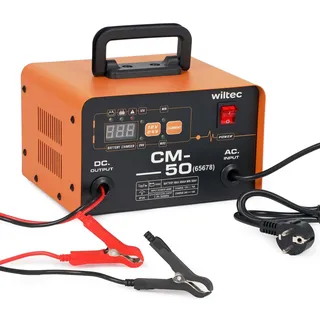 Wiltec Ladegerät 12-24 V 16 Ah 30-300 Ah