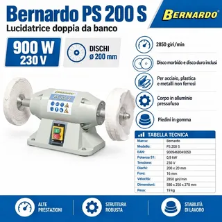 Bernardo PS 200 S - 230 V 05-1051