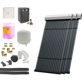 WOLF-Garten Wolf Solaranlage Systempaket mit CRK Vakuum-Röhrenkollektoren