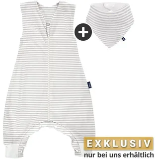 Alvi Alvi, Sommer-Schlafsack mit Füssen / Sleep-Overall Light / 70 cm,