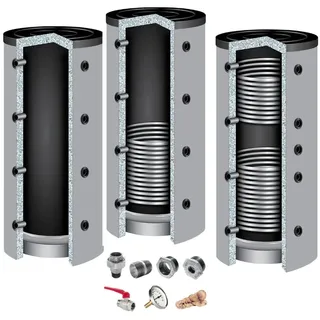 TWL Technologie Pufferspeicher Heizung Heizungsspeicher 200 500 800 1000 1500 2000 2500 3000l Puffer