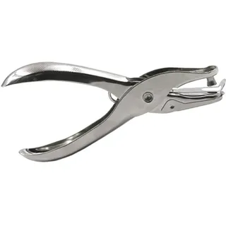 Supertool Papierstanzer, 1 Loch, Papierstanzzange, Metall, einzelner, runder Handstanzer für Bastelarbeiten, Papier, Notizbücher (3 mm 1/8 Zoll)