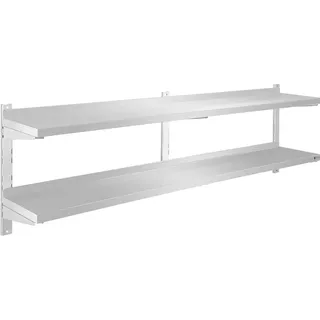 Royal Catering Wandbord 2 Ablagen 180 x 30 cm
