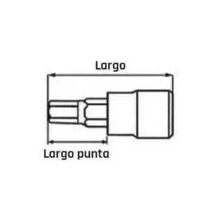 Glas, 1/2, Sechskant, Tpx60 Tengtools 68250901