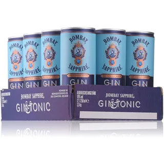 Bombay Sapphire Gin Tonic Dose 10% Vol. 12x0,25l