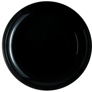 Luminarc Speiseteller "Friend's Time" in Schwarz - Ø 25 cm