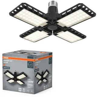 Osram LED Leuchtmittel Highbay Blade E27 23W 840 E27 schwarz
