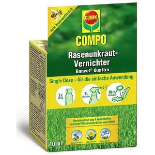 Compo Rasenunkraut-Vernichter Banvel Quattro 10 ml 10 m2