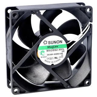 SUNON CF2092HVL-1000U-999 Axiallüfter 230 V/AC 88.32 m3/h (L x B x H) 25 x 92 x 92mm
