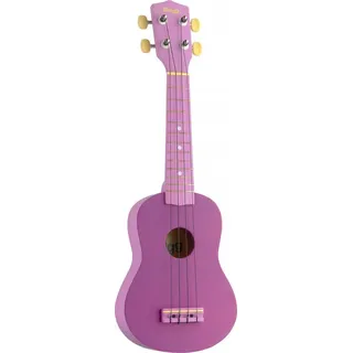 Stagg 25019674 US-VIOLET Soprano Ukulele mit Tasche