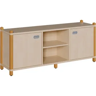 Stollen-Raumteilerschrank, dreireihig