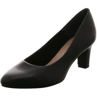 TAMARIS 1-1-22419-28 Plateau-Pumps Textil/Synthetik Schwarz 39
