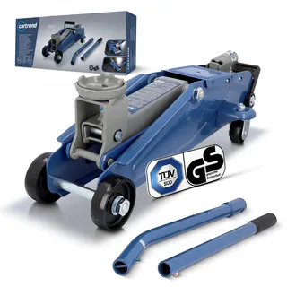 CARTREND Rangierwagenheber Metall 135-342 mm blau