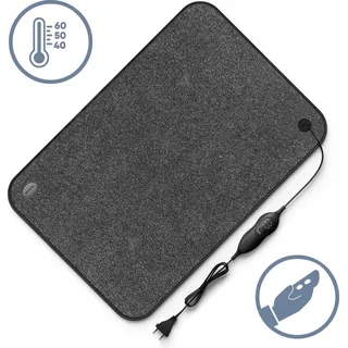 Björn&Schiller elektrischer Heizteppich 40x60 cm, 100 Watt, 3 Heizstufen, Timer-Funktion,