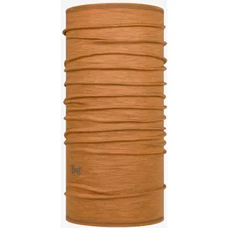 Buff Lightweight Merino Wool Nackenwärmer - Solid Mustard - One Size