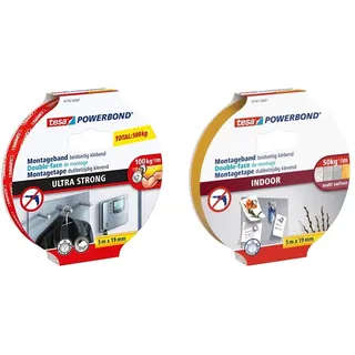 Tesa Montageband Powerbond Ultra Strong 5 m x 19 mm 1 St.