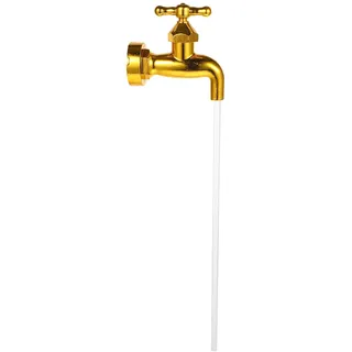 Homoyoyo Unsichtbarer Fließender Wasserhahn Brunnen – Dekorativer Gartenbrunnen Für Innenhof Und Teich Kreative Magische Wasserwand Deko Für Außenbereich