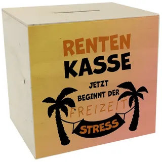 speecheese Rentenkasse Spardose aus Holz