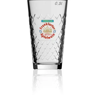 Possmann Frankfurter Apfelwein Glas Geripptes 0,5 Liter
