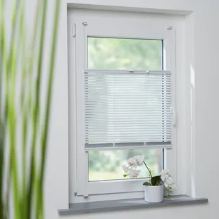 LIEDECO Klemmfix-Jalousie 60 x 130 cm Weiß