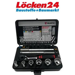 Würth Multisteckschlüssel-Sortiment 23-tlg.