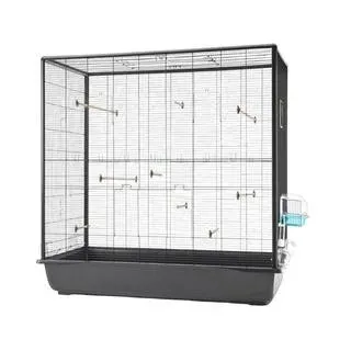 SAVIC Vogelheim Primo 120 open Empire, schwarz, ca. B118/H117/T64 cm