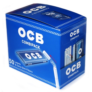 OCB COMBIPACK mit 1000 Blatt OCB Walzpapier + 1000 extra Slim Filter Tips